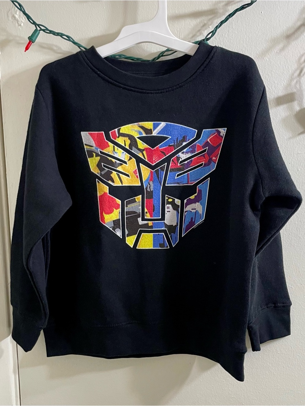NWT Live and Tell Boys Youth Small Transformers Autobot Graphic Fleece Sweater